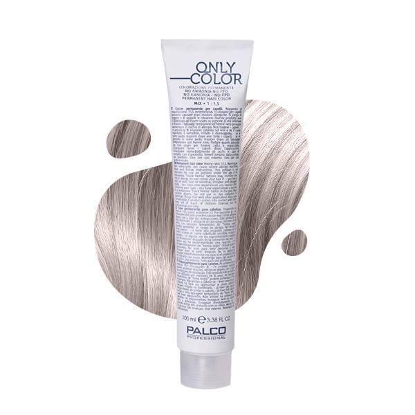 Крем-краска для волос безаммиачная PALCO Only Color №10.1 Экстра блонд платиновый пепельный 100 мл (33195)