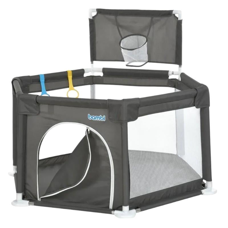 Манеж детский Bambi с баскетбольным кольцом (MR 1340-G)