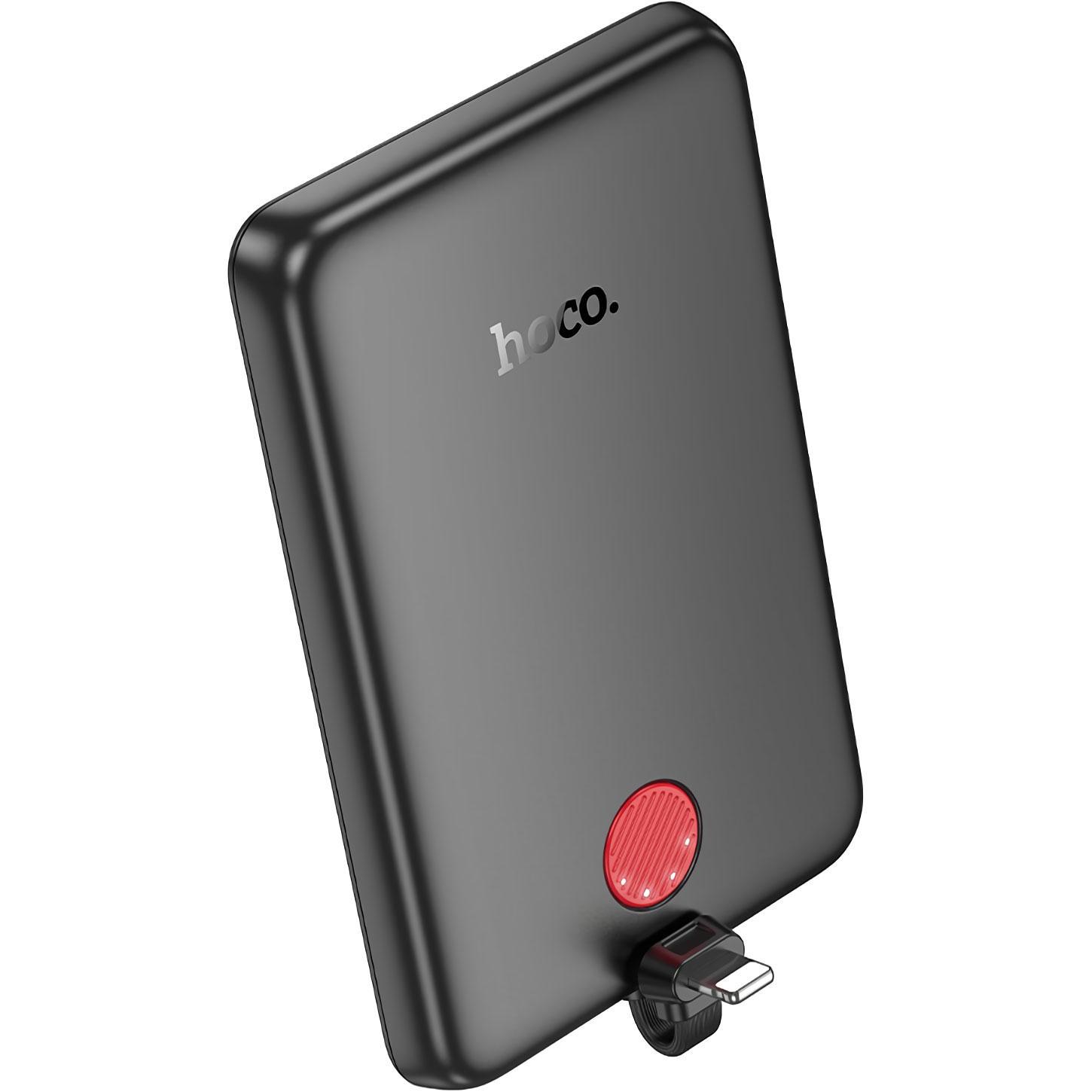 Зовнішній акумулятор Hoco J133 Triumph Lightning 5000 mAh 20W Black