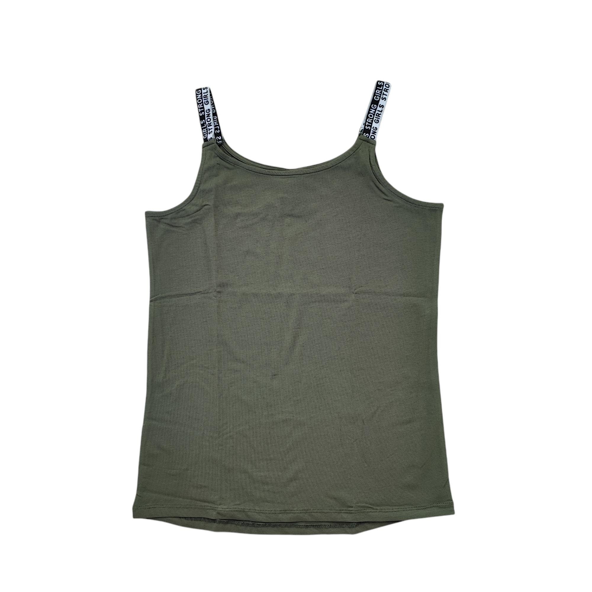 Майка для дівчини-підлітка C&A 158-164 см Хакі (250122055A)