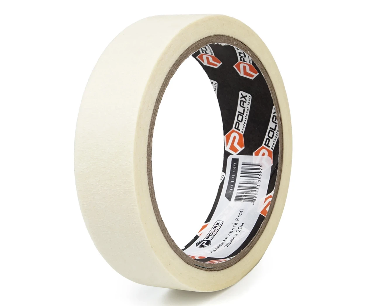 Малярна стрічка клейка Polax Profi 25 мм х 20 м (2399526856) - фото 1 Малярна стрічка клейка Polax Profi 25 мм х 20 м (2399526856) - фото 1