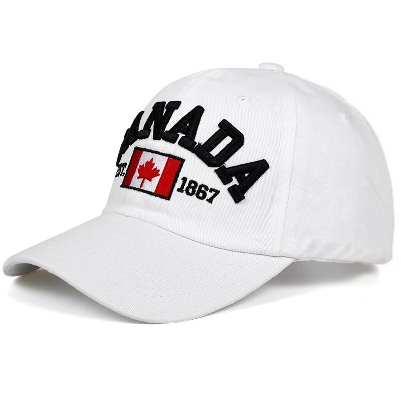 Кепка бейсболка Canada унисекс Белый