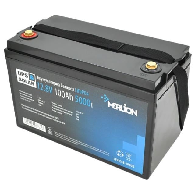 Батарея акумуляторна Merlion LiFePO4 12,8V 100AH