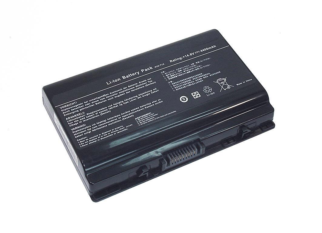 Аккумулятор для ноутбука Asus A42-T12 14,8 V 4400 mAh OEM Black