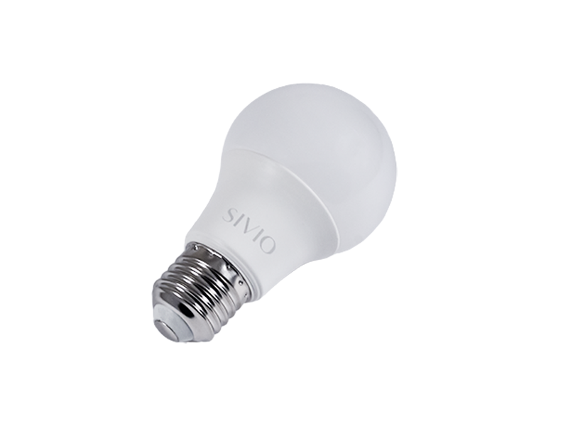 Светодиодная лампа SIVIO E27 A60 10W 6400K (22811129)