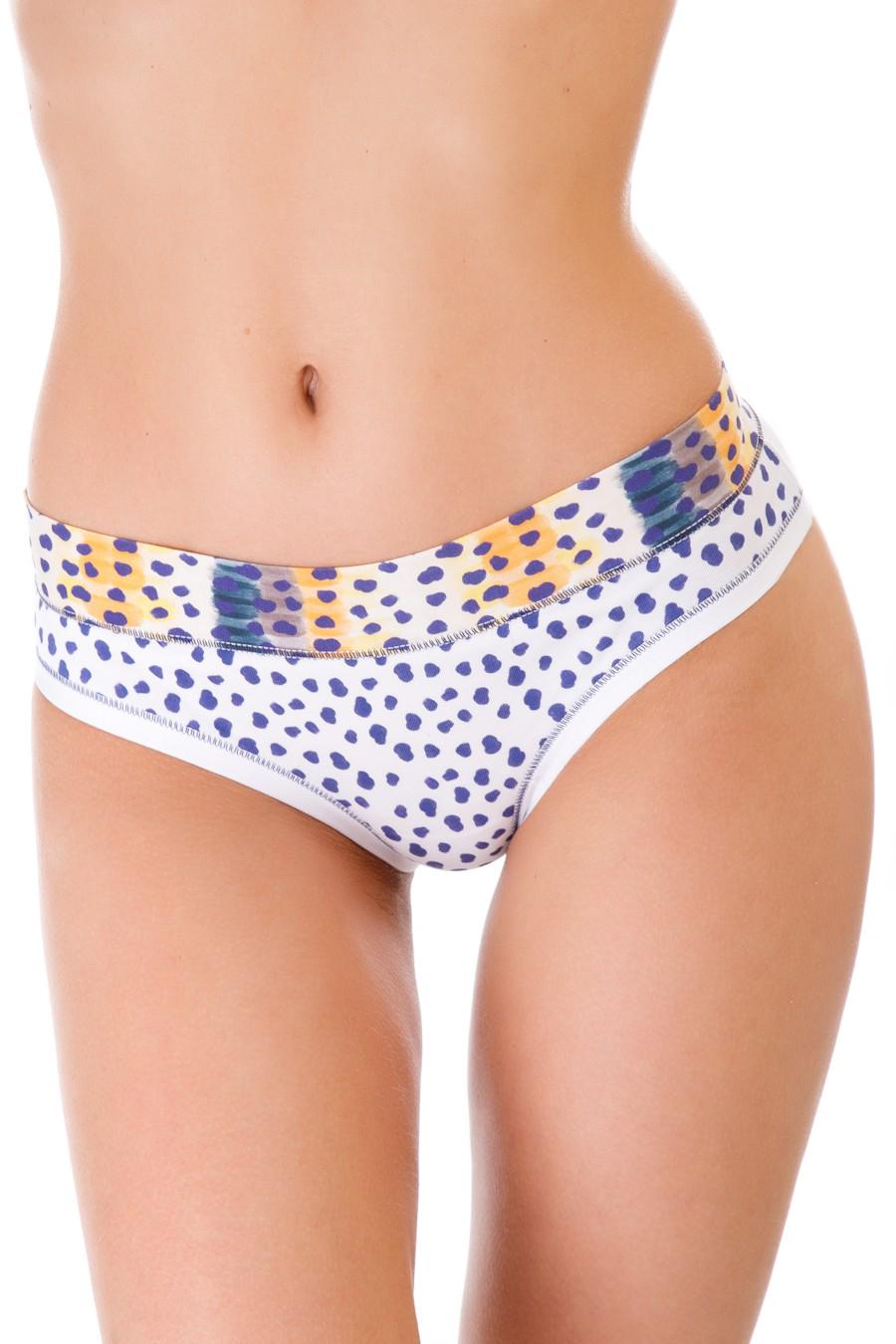 Трусики сліп Emy р. 4/L Біло-фіолетовий (71522)