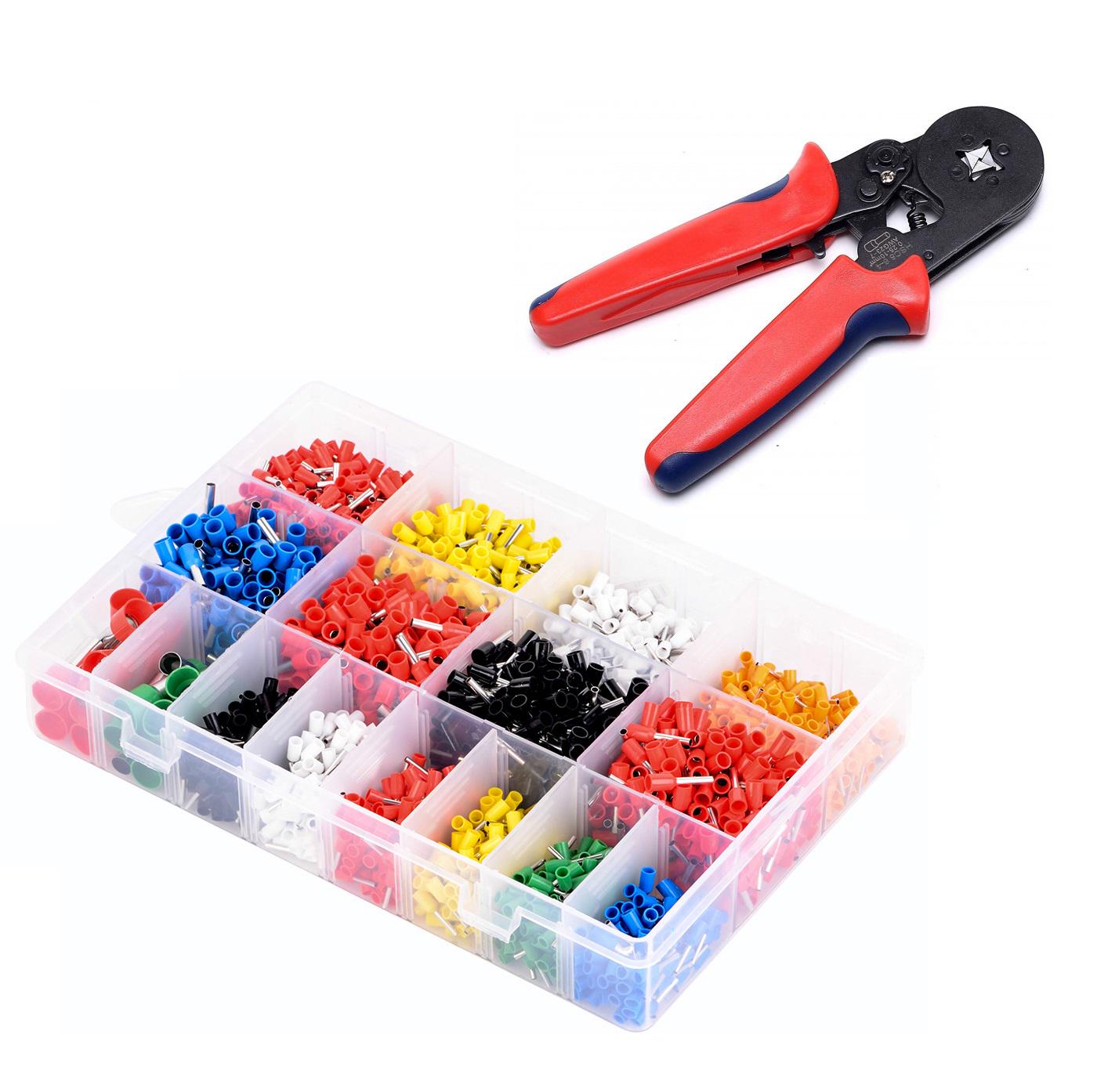 Кримпер 4 кулачків з набором наконечників HSC8-6 0,25-10 мм 2120 шт. Кримпер 4 кулачків з набором наконечників HSC8-6 0,25-10 мм 2120 шт.