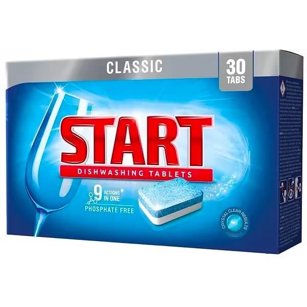 Таблетки для посудомийних машин Start Classic 30 шт. (3002520334) Таблетки для посудомийних машин Start Classic 30 шт. (3002520334)