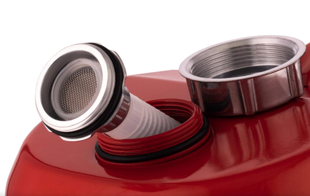 Канистра 2E JCM5H для бензина горизонтальная 5 л металлическая 0,6 мм 1,5 кг Красный (iz16589) - фото 5 Канистра 2E JCM5H для бензина горизонтальная 5 л металлическая 0,6 мм 1,5 кг Красный (iz16589) - фото 5