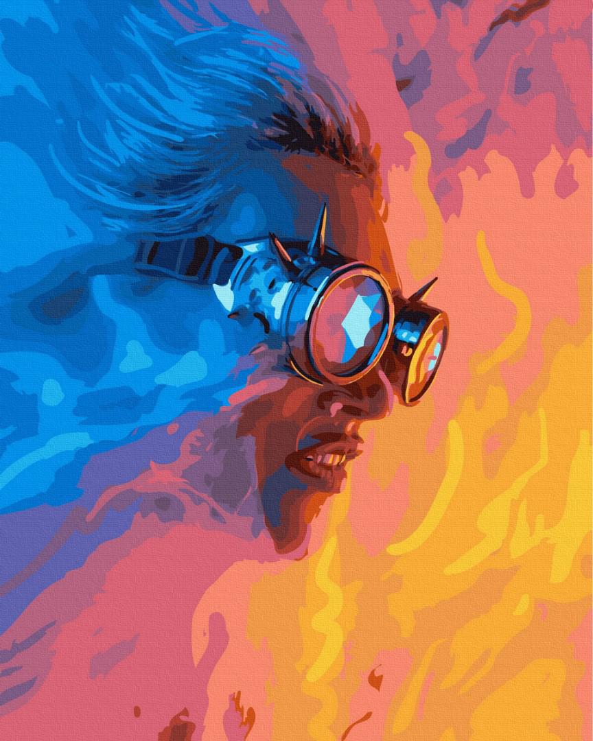 Картина по номерам Brushme Взгляд в полете 40x50 см (GX40290)