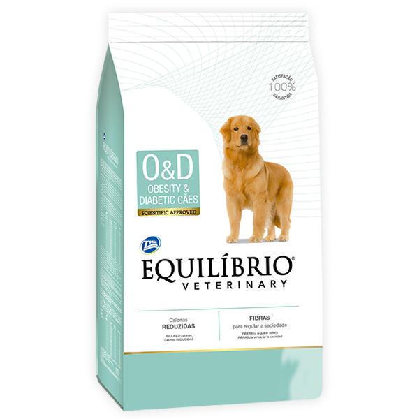 Корм для собак Equilibrio Veterinary Dog лечебный при ожирении и диабете 7,5 кг