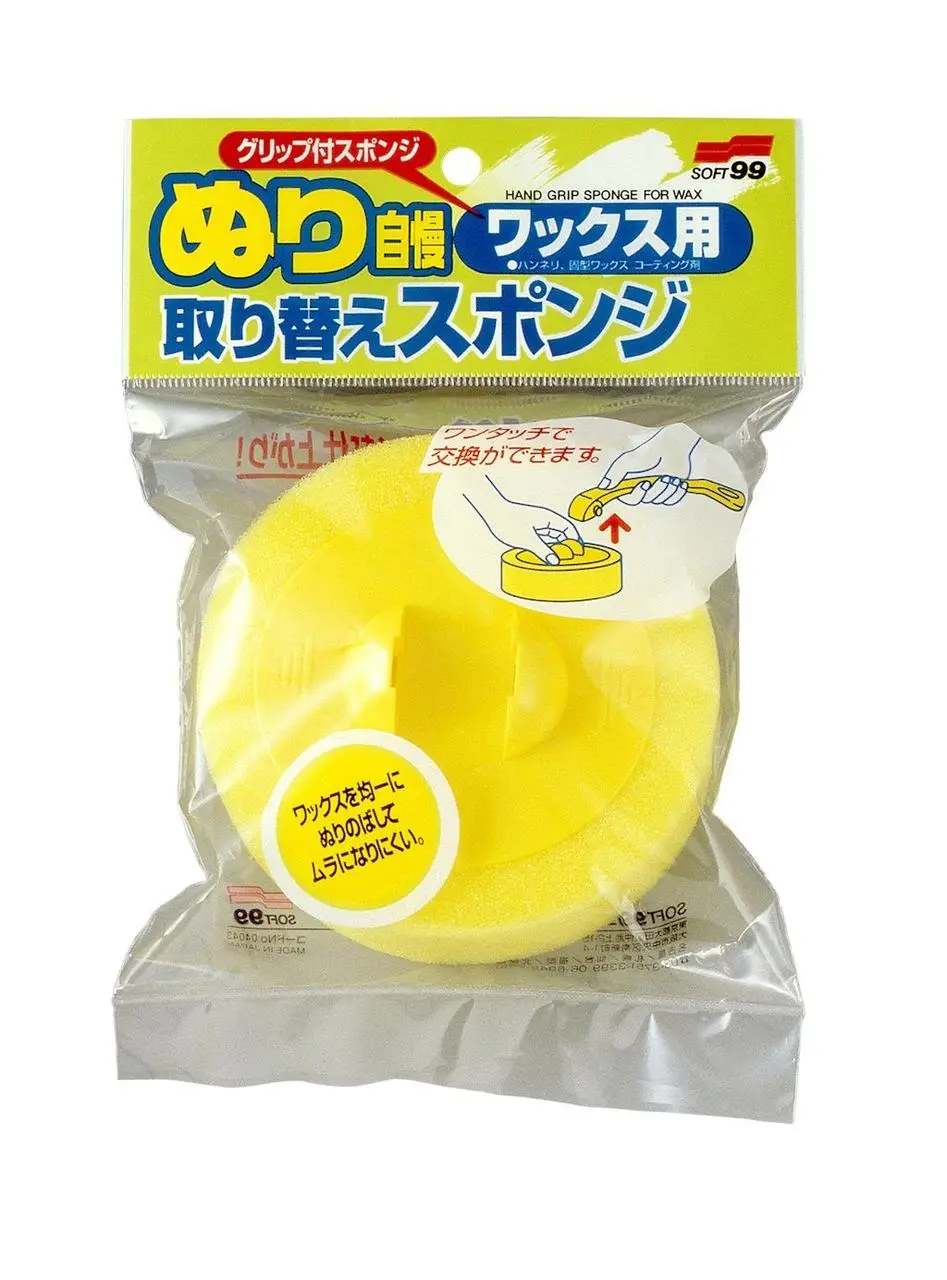 Губка-аппликатор сменная Soft99 Detachable Wax Sponge Spare (A04B04C3)