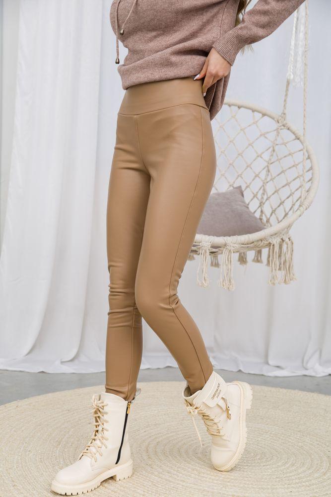 Лосины женские на флисе Ager 102R271 M Темно-бежевый