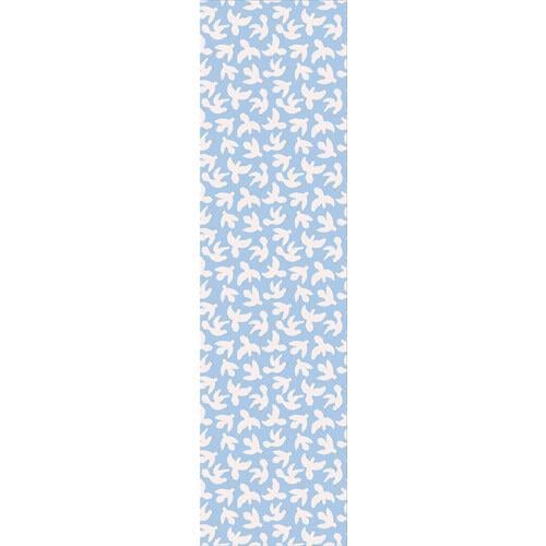 Дорожка на стол Птицы на нежно-голубом фоне 150x40 см (DR_24A034)