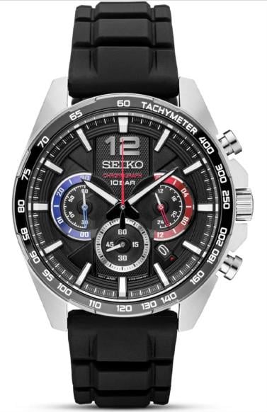 Наручные часы мужские Seiko SSB347P1 кварцевый хронограф Черный (38363477) Наручные часы мужские Seiko SSB347P1 кварцевый хронограф Черный (38363477)