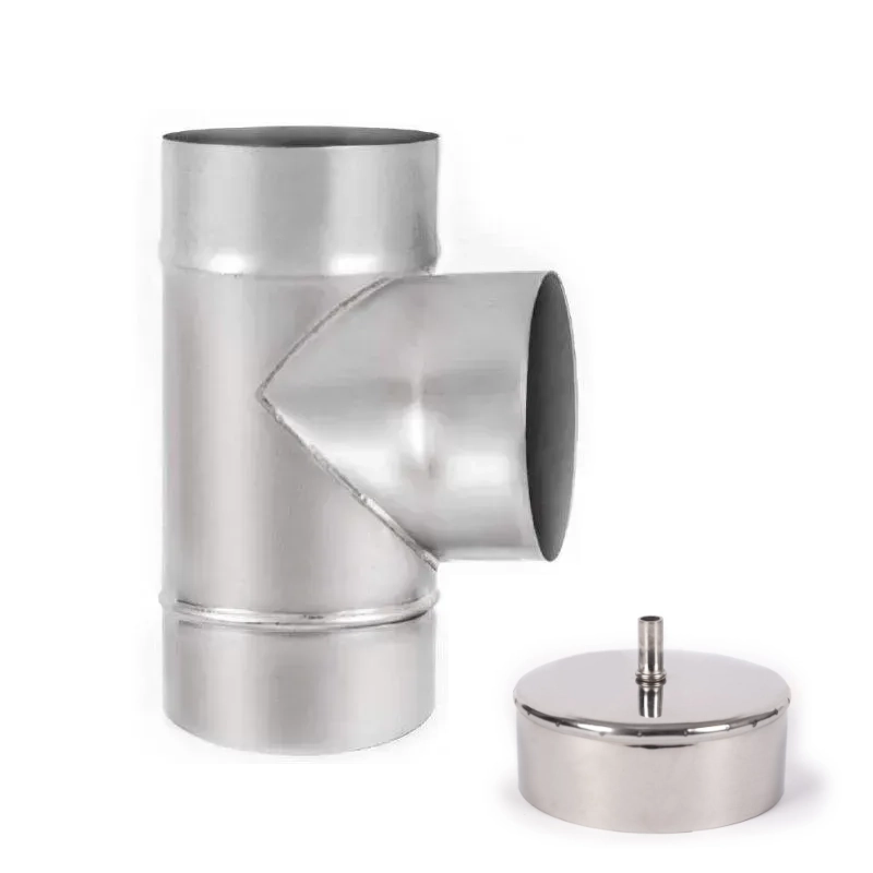 Тройник 87 1 мм ф150/лейка Тройник 87 1 мм ф150/лейка