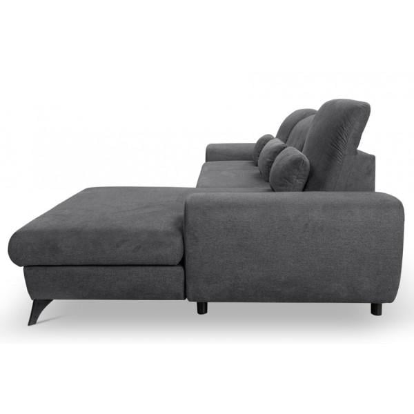 Диван угловой Perfect Home Аlta из натурального дерева/ДСП/ткани Loft 23 Анрацит (49580) - фото 6 Диван угловой Perfect Home Аlta из натурального дерева/ДСП/ткани Loft 23 Анрацит (49580) - фото 6