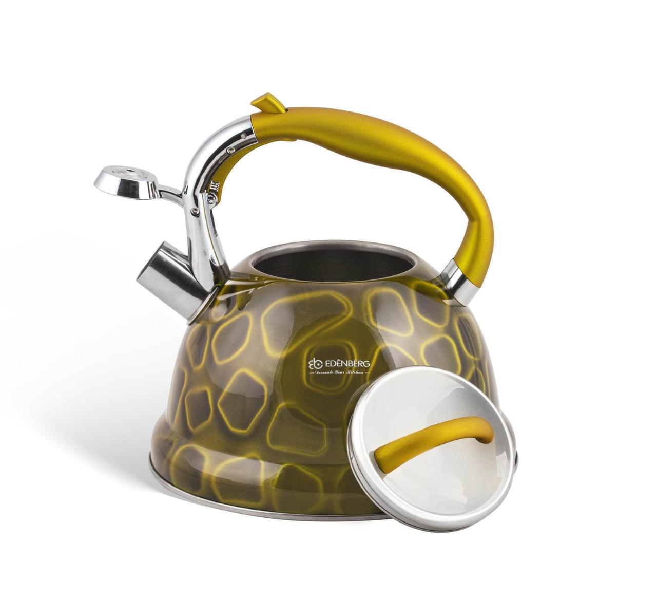 Чайник Edenberg 3 л Жовтий (EB-1910) - фото 3