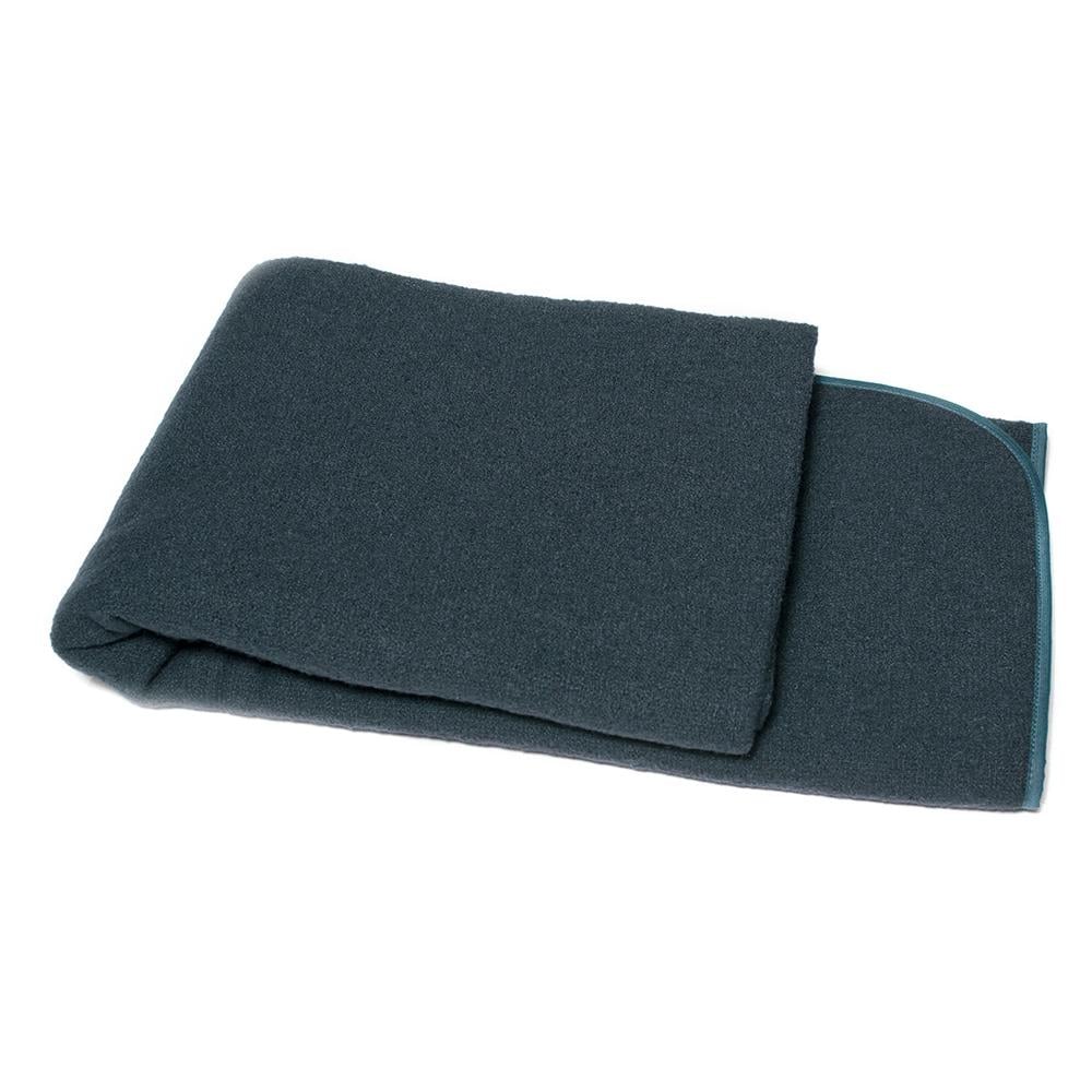 Плед-покрывало шерстяной 140х200 см Бирюзовый (4P-18-biruyza)