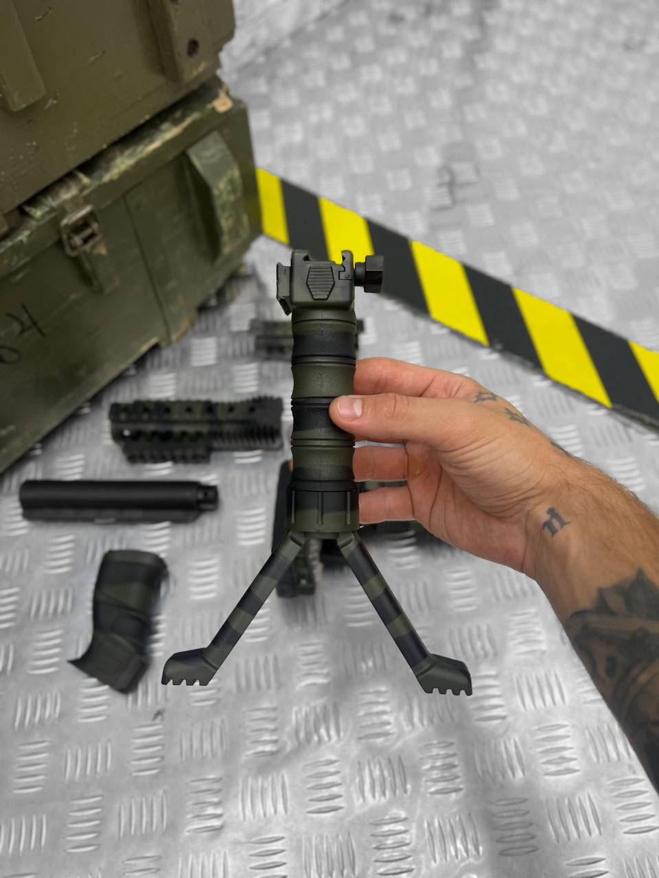 Набор прикладов телескопических Fab Defense GLR-16 Olive - фото 7