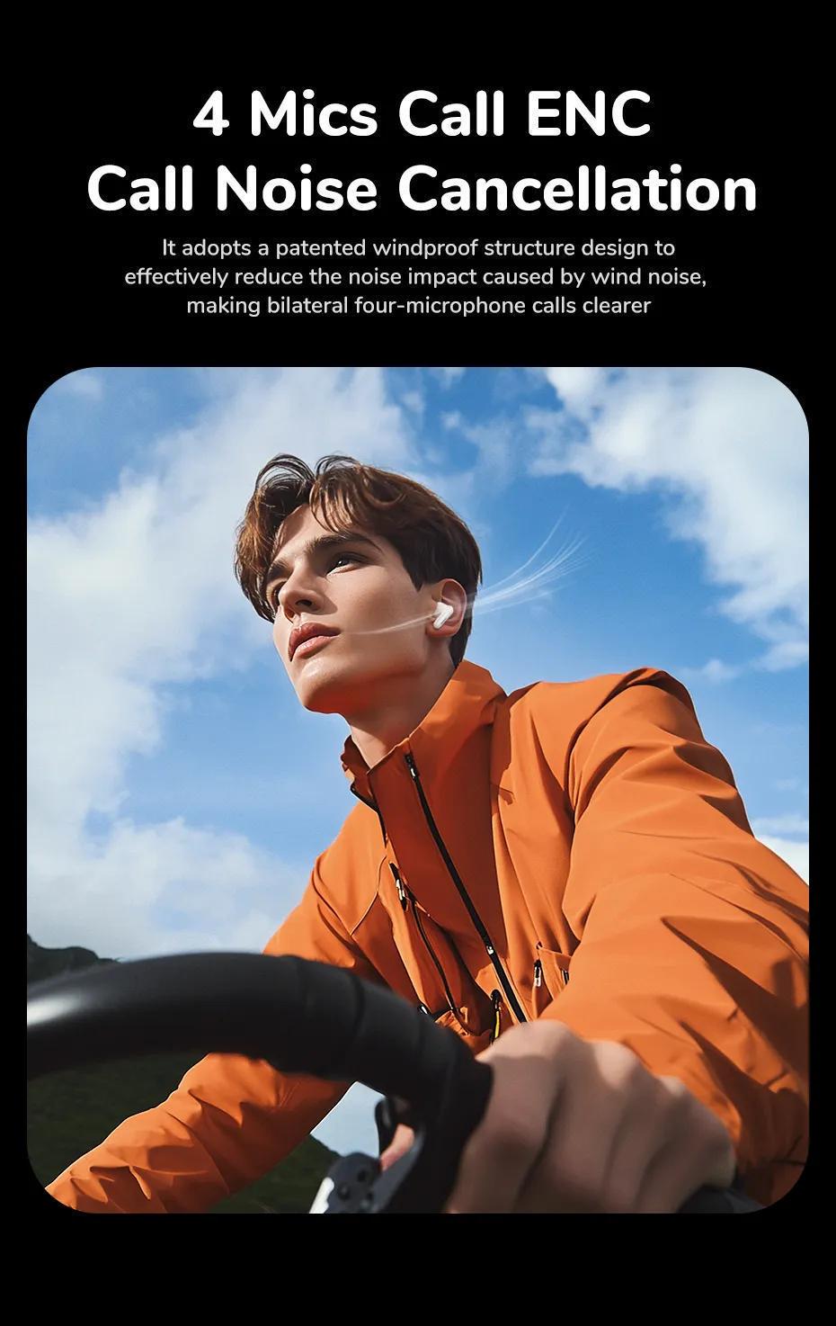 Навушники бездротові UGREEN EchoBuds Magic Кейс з LCD екраном ANC 52 дБ Hi-Res Audio LDAC Bluetooth 5.4 Білий (55137) - фото 22 Навушники бездротові UGREEN EchoBuds Magic Кейс з LCD екраном ANC 52 дБ Hi-Res Audio LDAC Bluetooth 5.4 Білий (55137) - фото 22