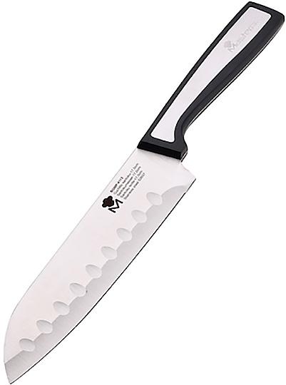 Ніж сантоку MasterPro Sharp 17,5 см з нержавіючої сталі литий (BGMP-4112)
