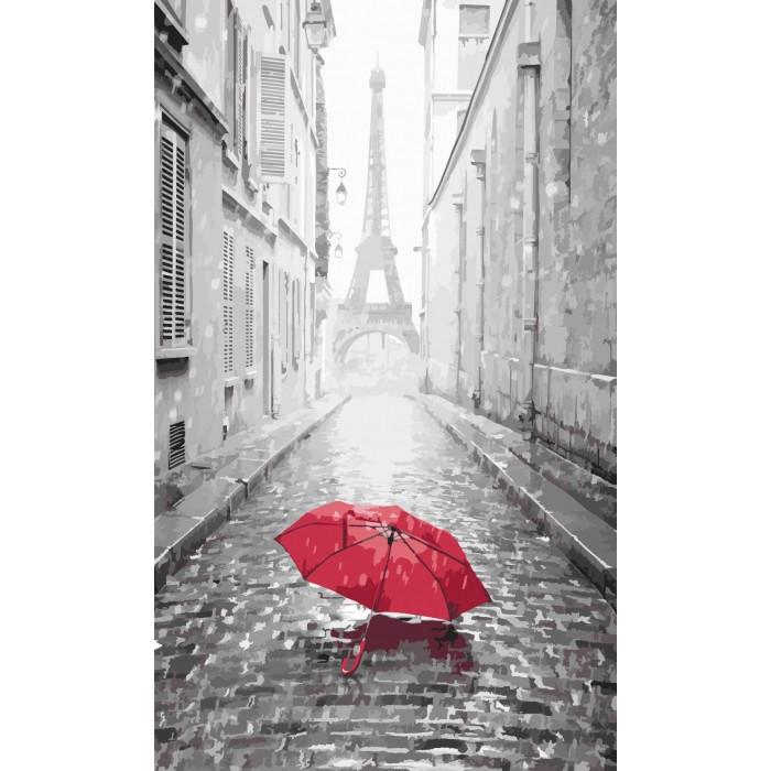 Картина по номерам Ідейка Париж 30х50 см (KHO2130)