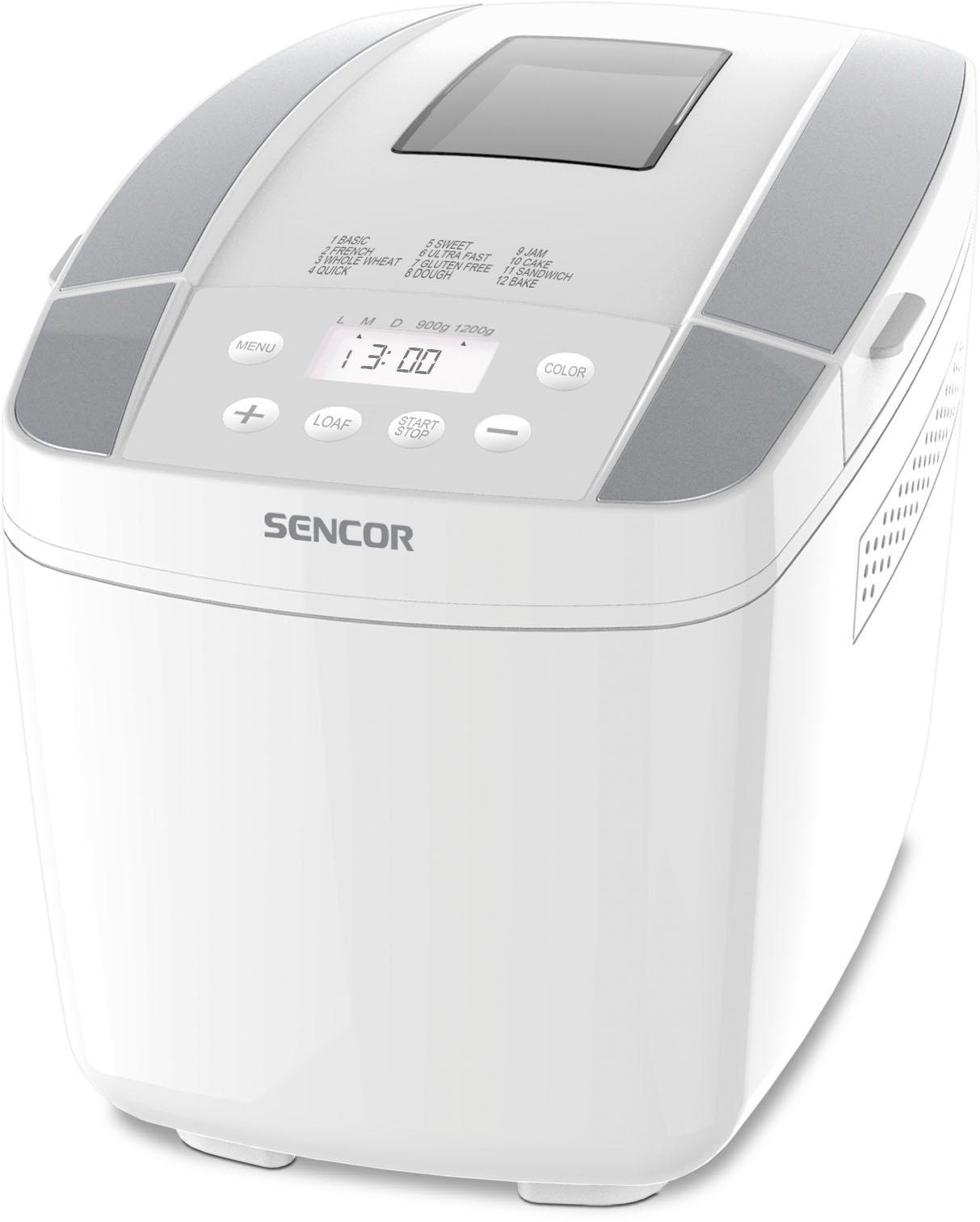Хлебопечка Sencor SBR0770WH 800 Вт Белый (25815538)