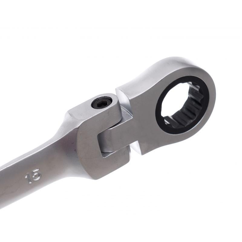 Набір ключів ріжкових накидних з тріскачкою Kraft&Dele KD11304 8-19 мм 12 шт. - фото 7 Набір ключів ріжкових накидних з тріскачкою Kraft&Dele KD11304 8-19 мм 12 шт. - фото 7