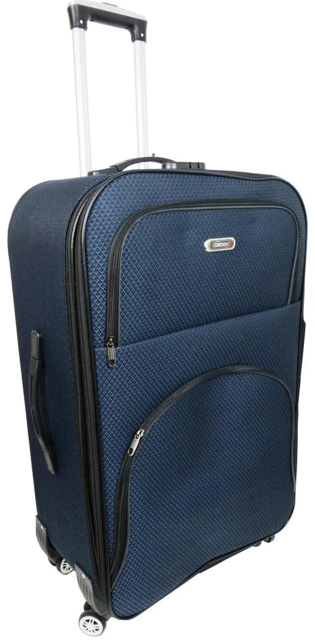 Валіза тканинна Gedox середня 67 л Темно-синій (S1001.01 medium navy)