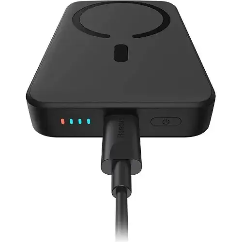 Батарея портативная BASEUS Magnetic Mini Air Wireless Fast Charge P10059001113-00 10000 mAh 20W Black - фото 7