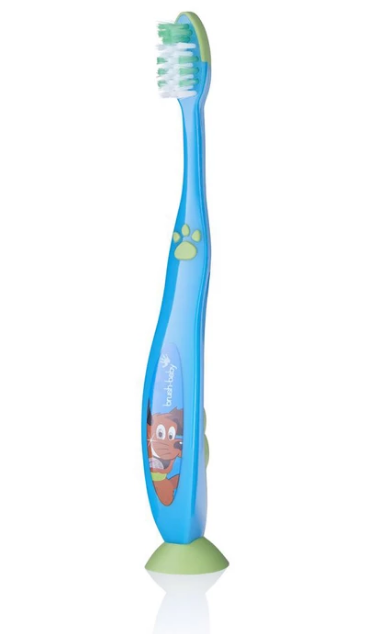 Зубная щетка детская Brush Baby FlossBrush от 6 лет Синий (4595)