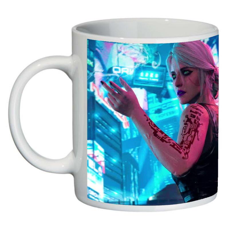 Кружка с принтом SuperCup Киберпанк (SC-009)