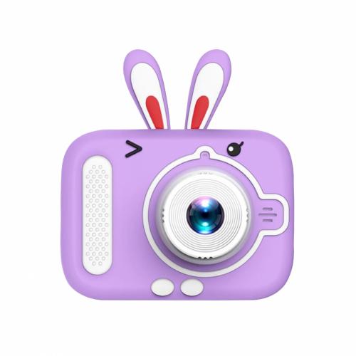 Фотоаппарат детский Ушки FullHD 20 Мп Фиолетовый (UR949V)