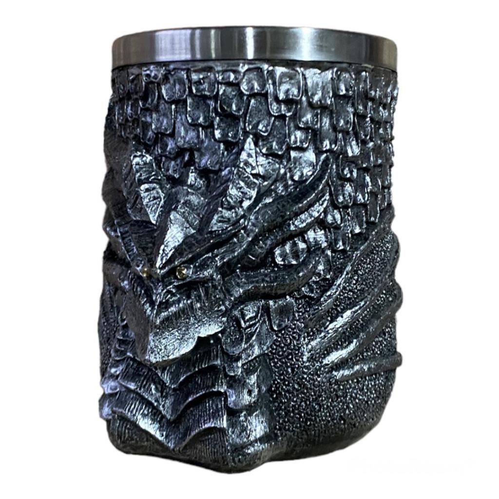 Кухоль 3D Дракон 500 мл Сірий (9214443)