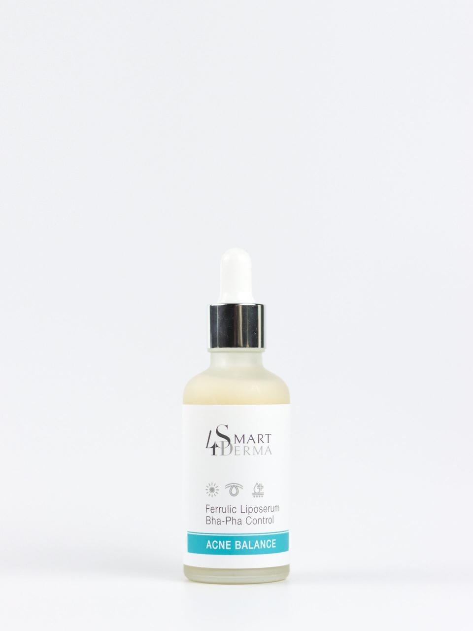 Сыворотка липосомальная Smart4Derma Acne Balance Ferrulic Liposerum Bha-Pha Control с феруловой кислотой 50 мл (1910379981)