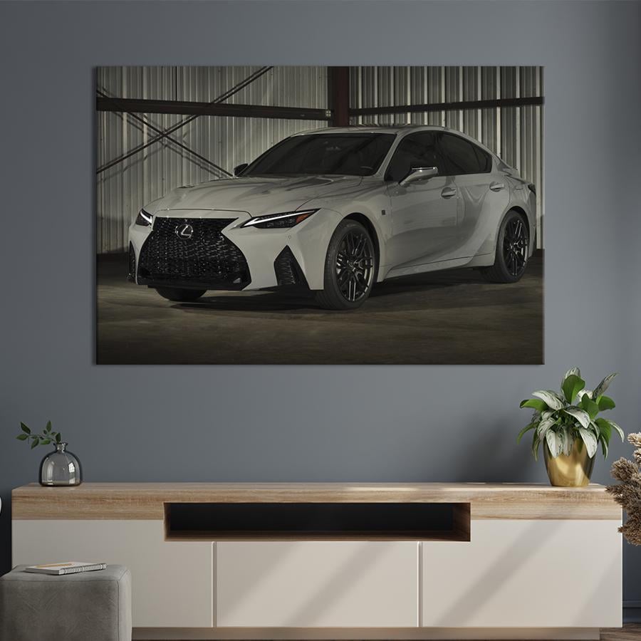 Картина на холсте Спортседан Lexus IS 500 F Sport 51x34 см (1279-1)