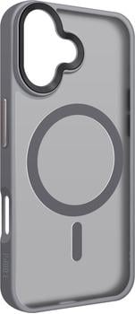 Чехол для телефона iPhone 16 Electroplate Matte Case With Magsafe Серый (HY-26)