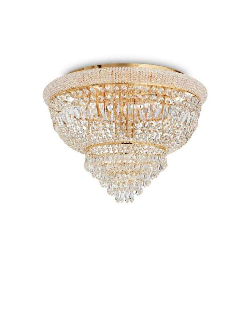 Люстра Ideal Lux Dubai Pl24 Ottone (243498)