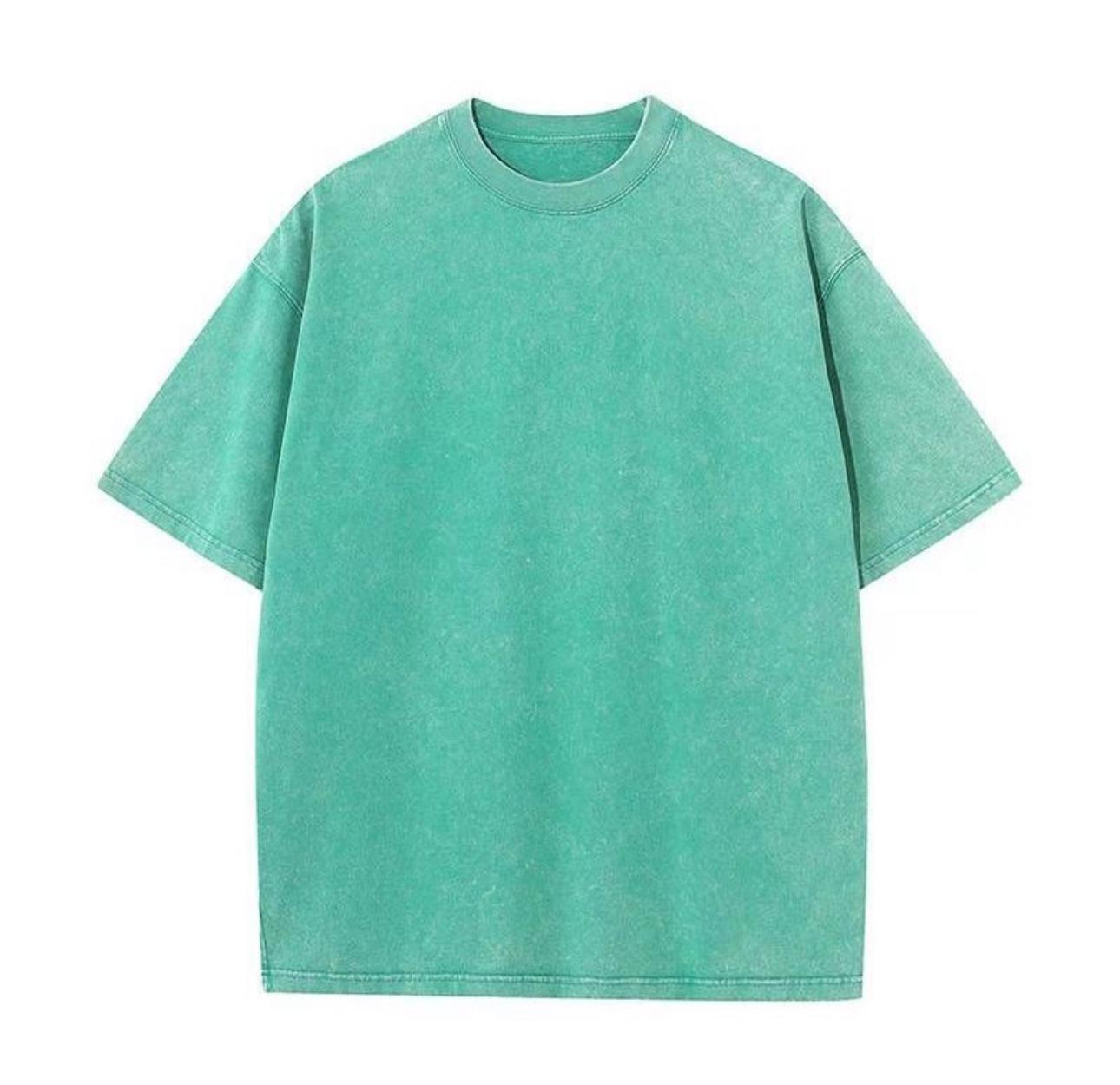 Футболка варенка оверсайз унисекс 2XL Зеленый (0141084)