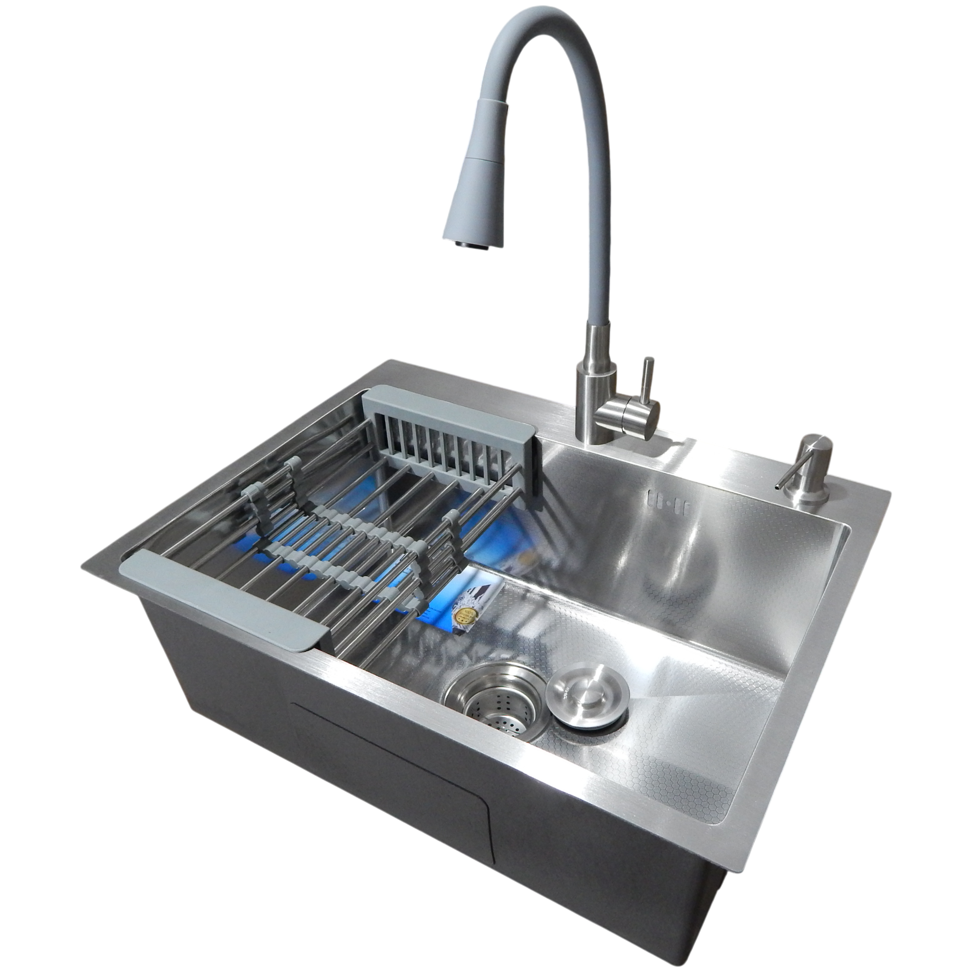 Комплект кухонної мийки Kraft KRF 5448 DECOR 3.0/1.0 мм (SM20560)