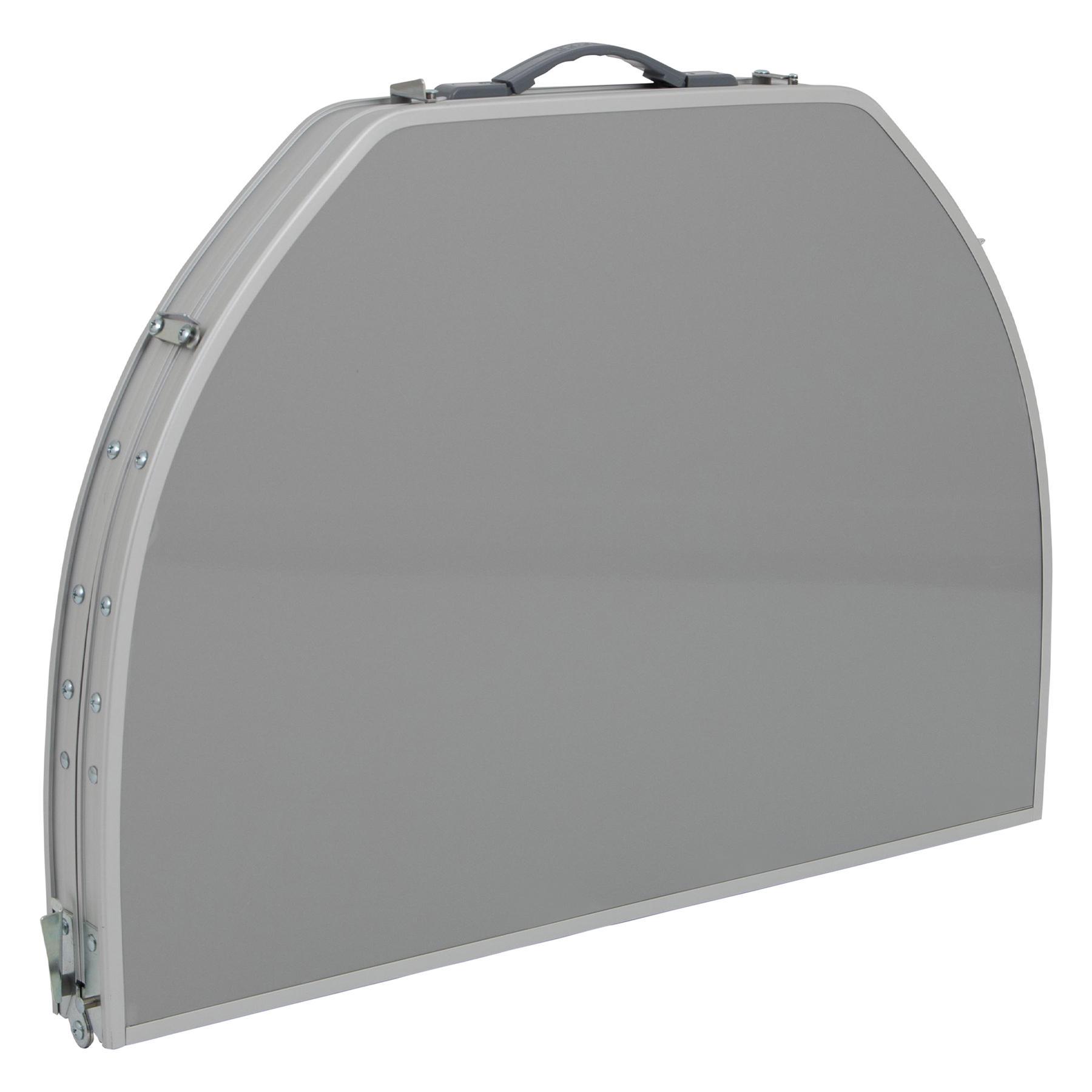 Туристичний стіл Bo-Camp Premium Oval 100x70 см Grey (1404424) - фото 4