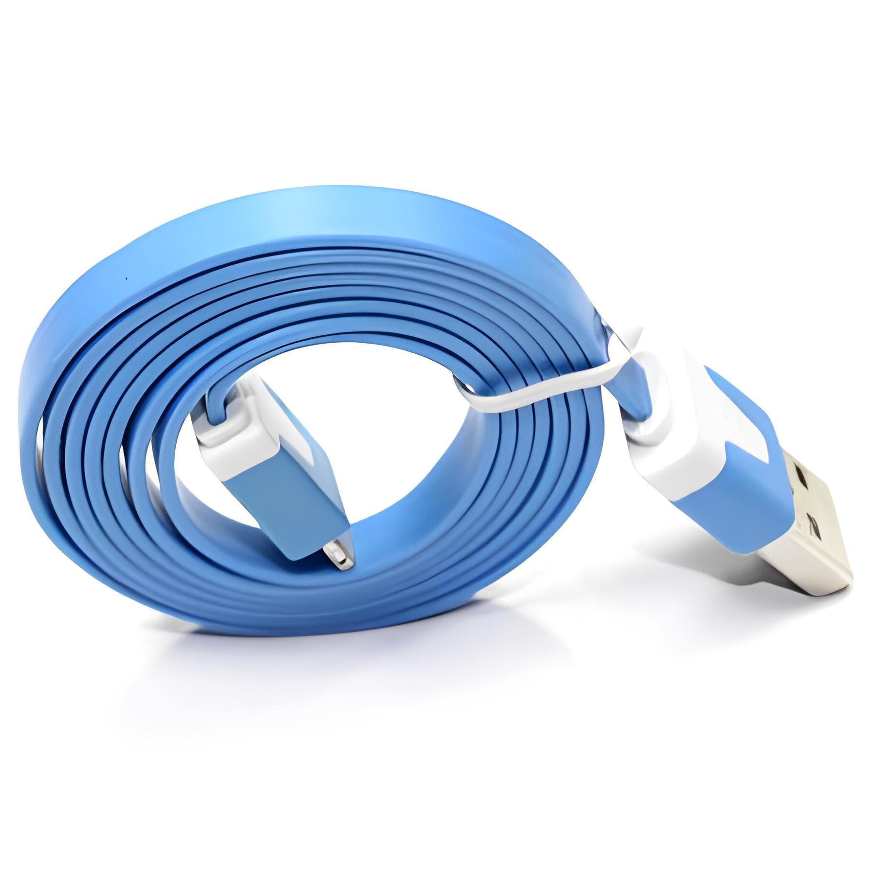 Кабель USB 1 м Синій