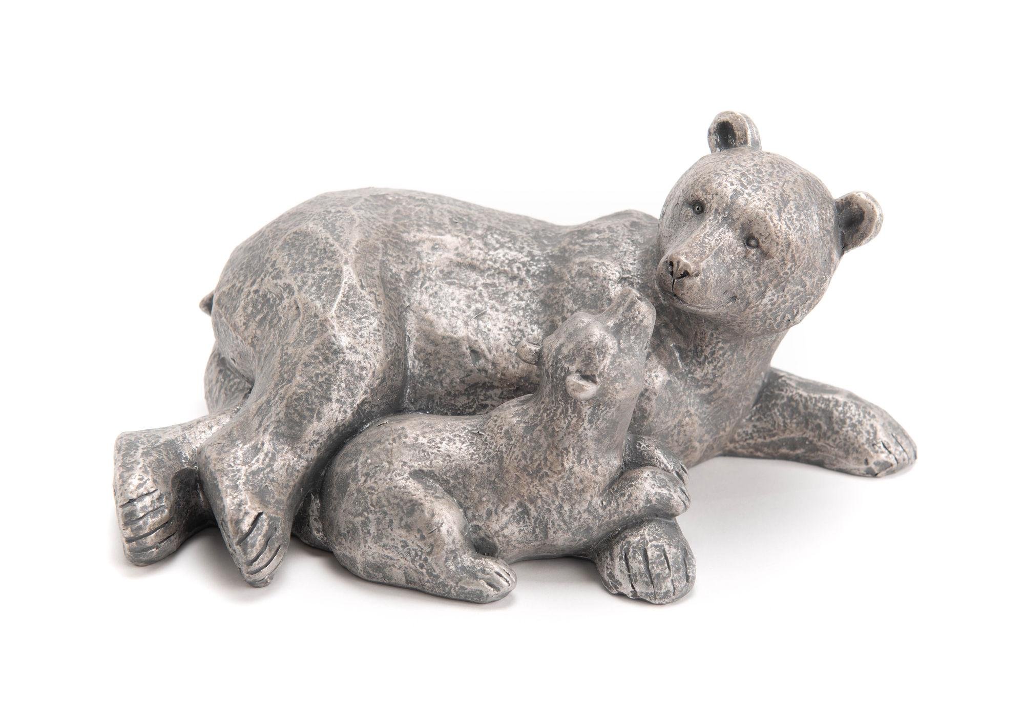 Статуэтка AMADEUS Медведь лежит с медвежонком (1138) Статуэтка AMADEUS Медведь лежит с медвежонком (1138)