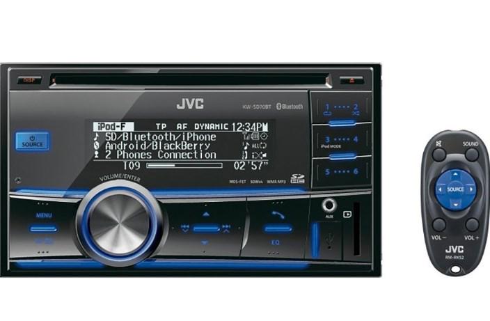 Магнітола JVC KW-SD70BTEYD - фото 4