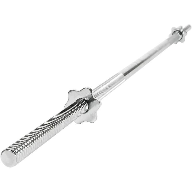 Гриф для штанги хромированный прямой WCG 150 см 28 мм Сталь 1 шт.