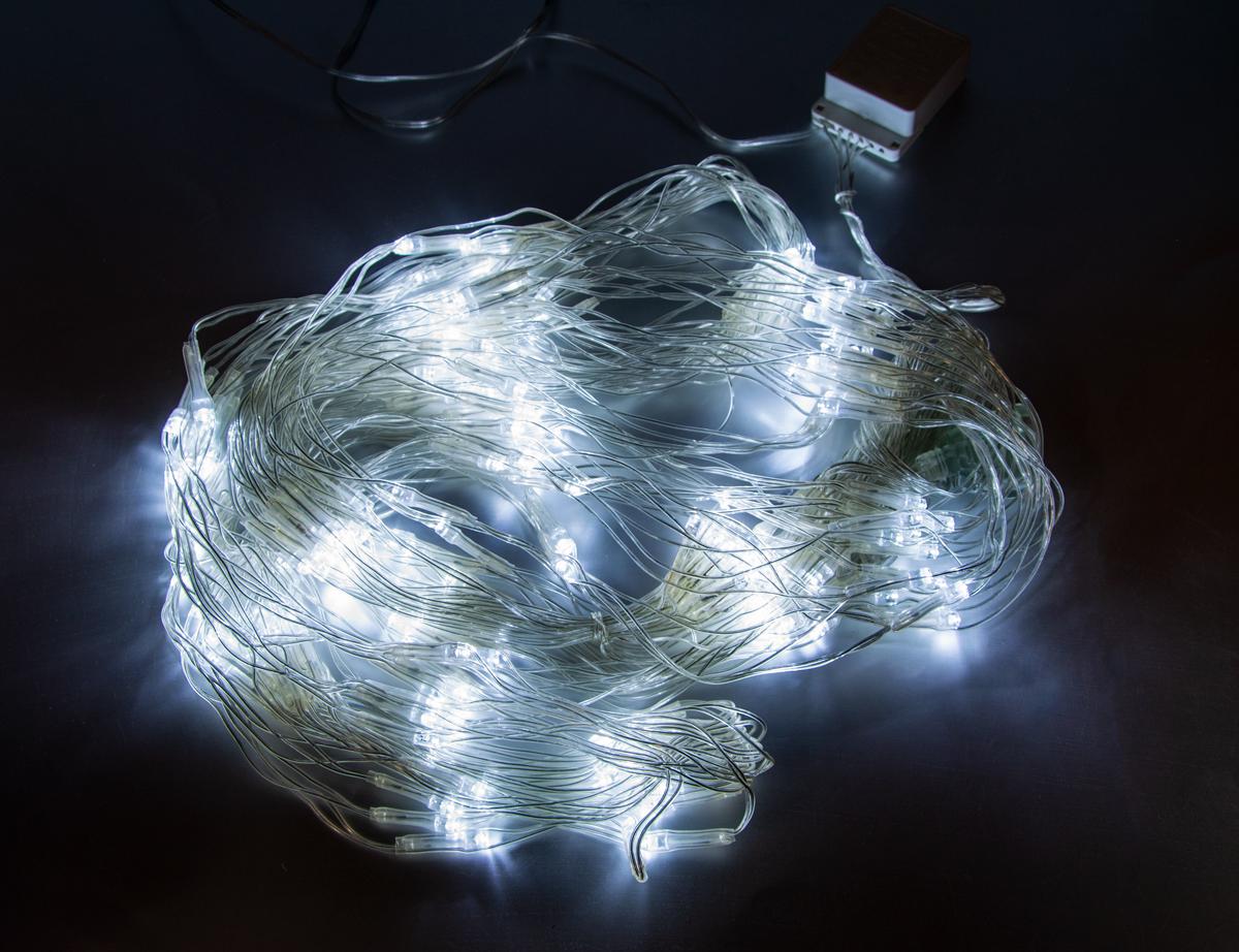Гирлянда LED сетка на окно NET 120 W-1 1,5х1,2 м Холодный белый (1008918-White)