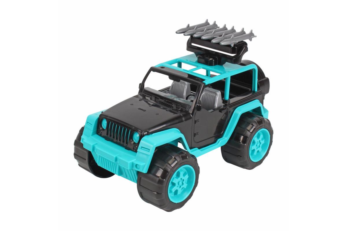 Игрушка Внедорожник ТехноК с ракетной установкой (0921)