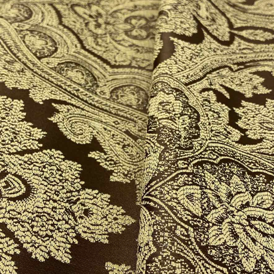 Тканина жакард Mebellini Валенсія 145 см Шоколад (MTEP2000-001) - фото 9