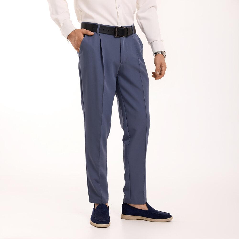 Штани чоловічі класичні Pobedov Legend прямі XXL Антрацит (25071/4) - фото 1